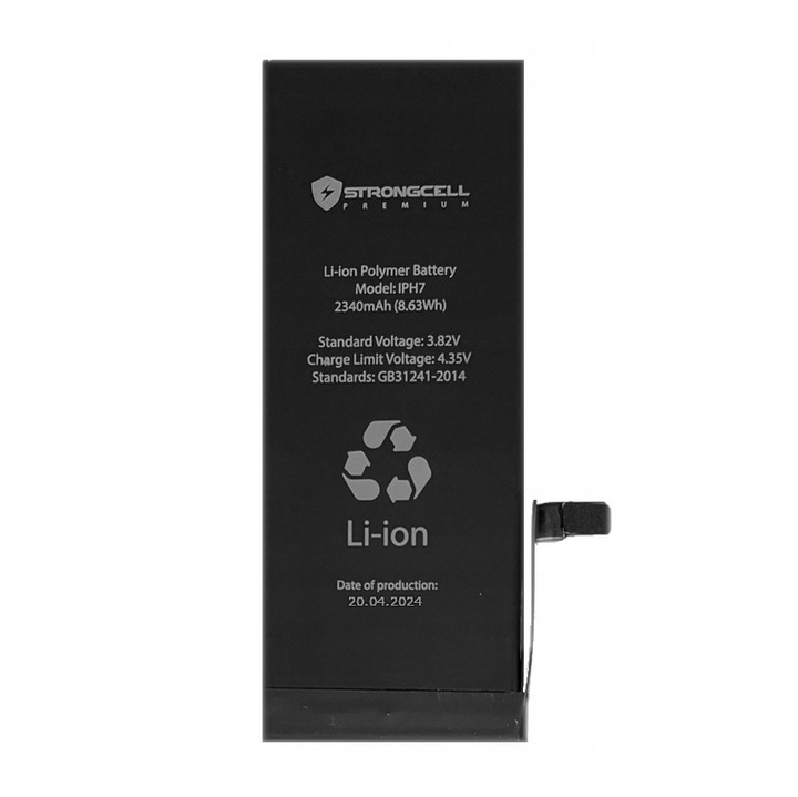 Bateria do iPhone 7 STRONGCELL A1660 A1778 A1779 Większa Pojemność 04.2024r