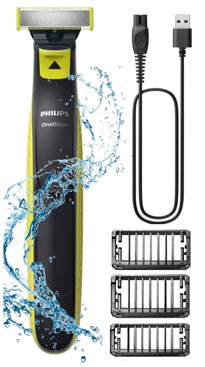 GOLARKA PHILIPS ONEBLADE OSTRZE 360 DO ZAROSTU TRYMER DO GOLENIA ONE