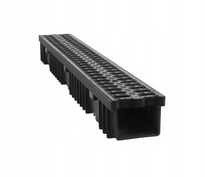 ODWODNIENIE LINIOWE GARAŻU A15 1,5t KORYTKO GRUBY RUSZT H105 WPUST