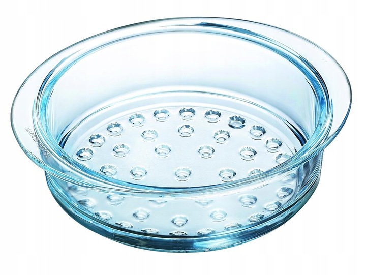 Zestaw sito szklane parowar i pokrywa szklana 20 cm Pyrex
