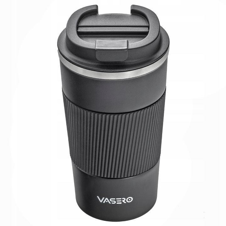 ANTYPOŚLIZGOWY KUBEK TERMICZNY USTNIK TERMOS na herbatę kawę DO SAMOCHODU