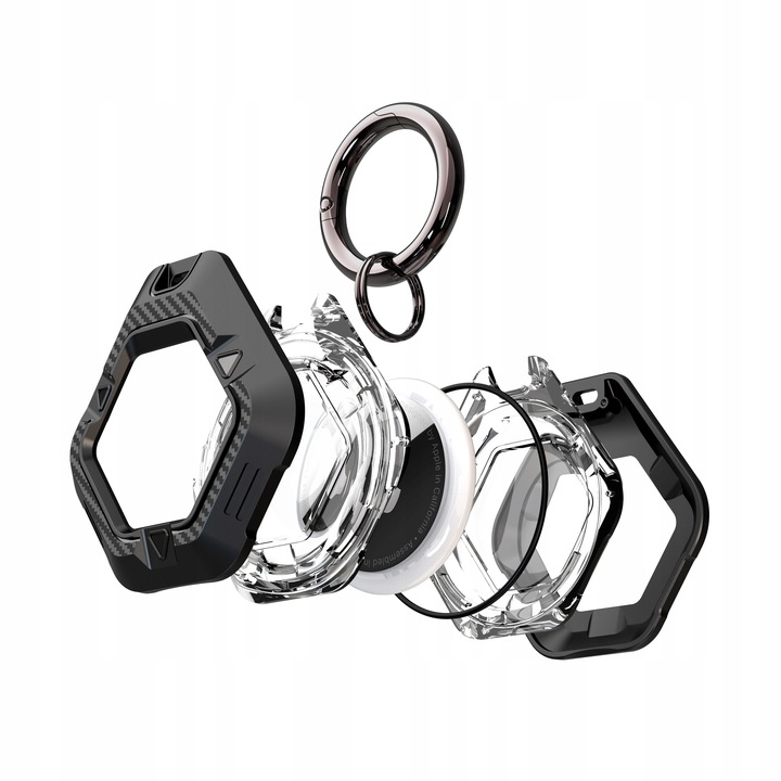 OCHRONNE ETUI CASE BRELOK DO KLUCZY KARABIŃCZYK NA APPLE AIRTAG 2021 /