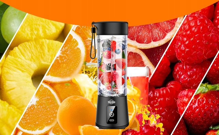 BLENDER PRZENOŚNY 250W 400ML Bezprzewodowy Kielichowy do Smoothie