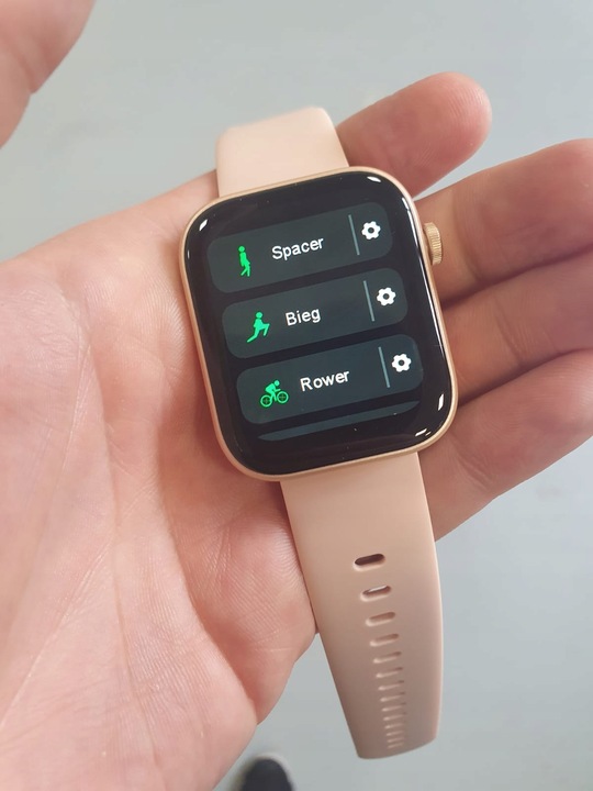 SMARTWATCH ZEGAREK DAMSKI POLSKIE MENU ROZMOWY SMS SMART WATCH + 2