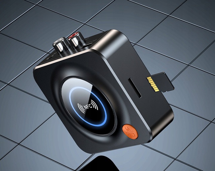 TRANSMITER ODBIORNIK BLUETOOTH ADAPTER DO WIEŻY 5.3 NFC RCA AUX SD