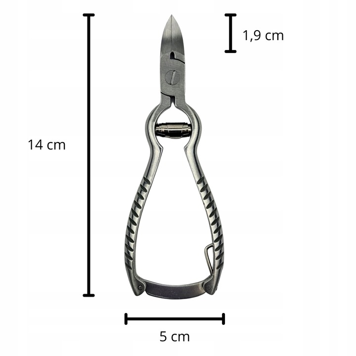 Cęgi Podologiczne do Grubych Paznokci Profesjonalne Mocne Obcinacz Pedicure