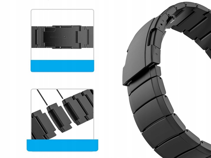 PASEK OPASKA BRANSOLETA QUICKFIT DO GARMIN FENIX 3 5X 6X PRO 7X | JAKOŚĆ