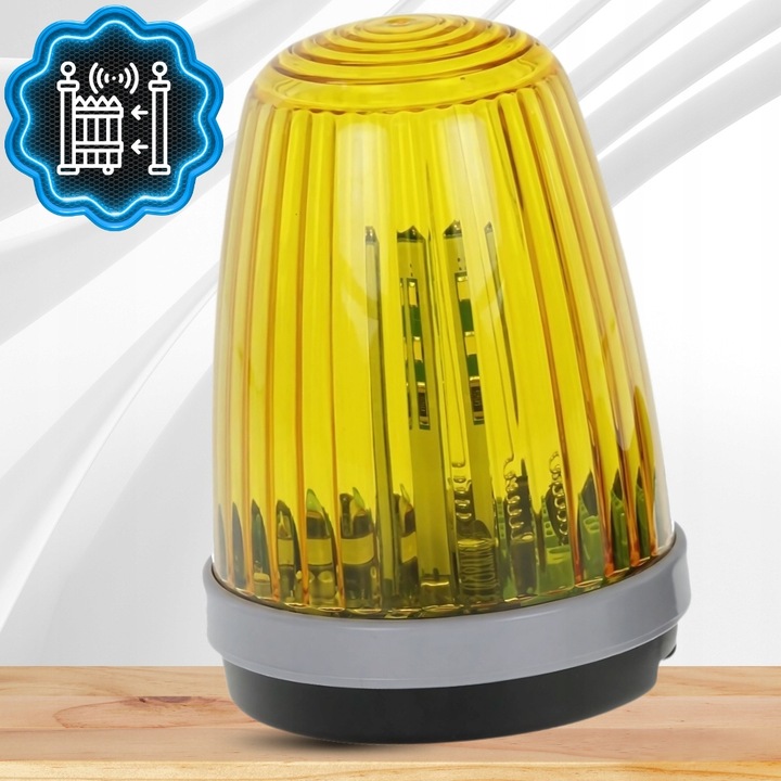 Uniwersalna Lampa sygnalizacyjna LED 12-230V do bramy KOGUT - Antena