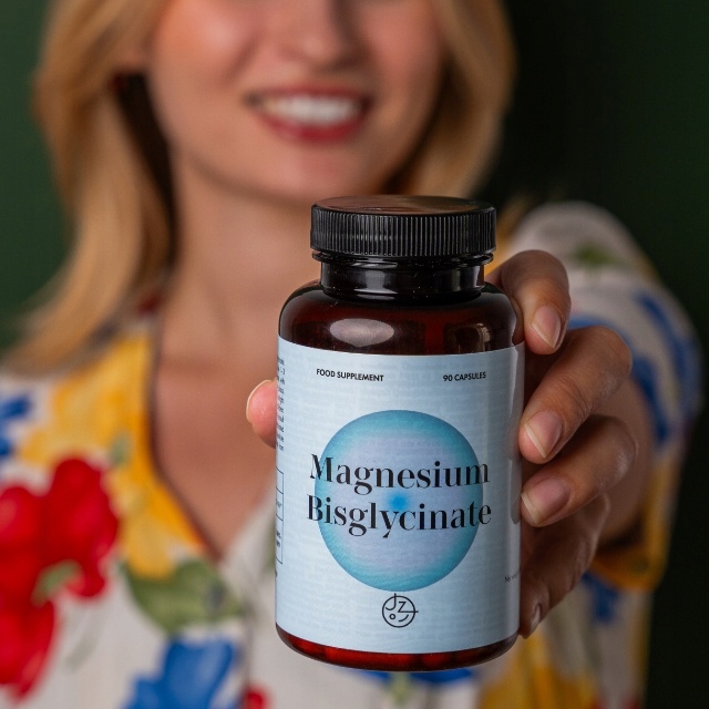 Glicynian Magnezu Jemy Zdrowo 180 Kapsułek po 375mg w dziennej dawce