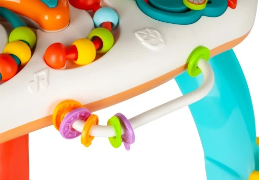 STOLIK INTERAKTYWNY EDUKACYJNY ZJEŻDŻALNIA PIŁEK PIŁECZKI PIANINKO PAPUGA