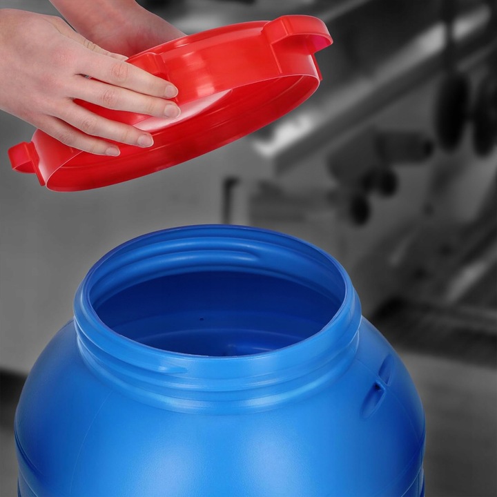 Beczka spożywcza do kiszenia 30L - wielofunkcyjny pojemnik niebieski