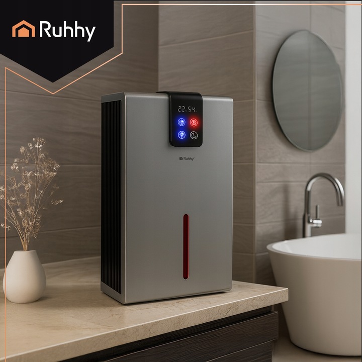 Osuszacz Powietrza Pochłaniacz Wilgoci Higrostat Higrometr Wydajny