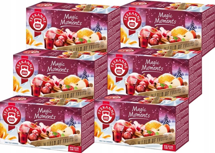 (x6) TEEKANNE Herbata Magic Moments 20tb