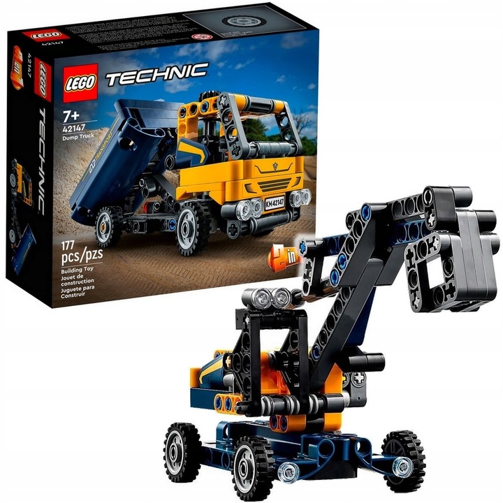 LEGO 42147 TECHNICS Wywrotka Koparka 2w1