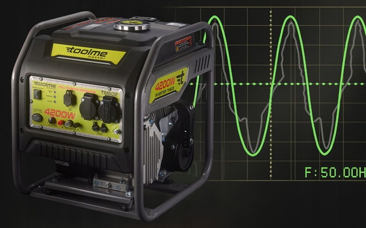 INWERTOROWY AGREGAT PRĄDOTWÓRCZY GENERATOR Miedziany AVR inverter