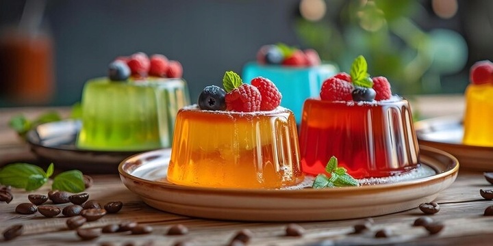 GALARETKA BEZ CUKRU CELIKO smak truskawkowa cytrynowa + owoce leśne