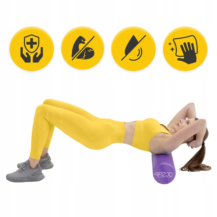 ROLLER WAŁEK DO MASAŻU PLECÓW CIAŁA STÓP NÓG Z WYPUSTKAMI REGENERACJA