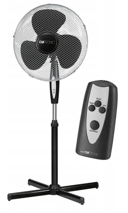 DUŻY WENTYLATOR WIATRAK PODŁOGOWY STOJĄCY PILOT