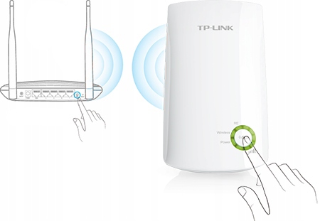 Mocny Wzmacniacz WiFI TP-Link TL-WA854RE 300Mb/s