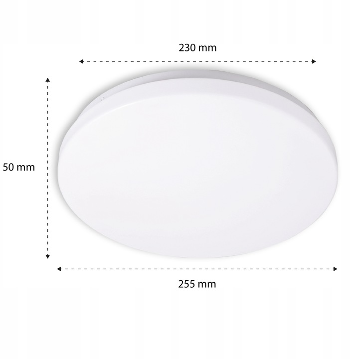 Plafon LED 12W oprawa LAMPA panel CZUJNIK RUCHU MIKRO