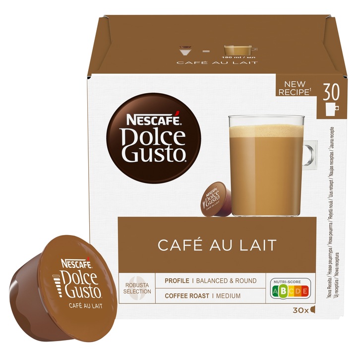 Kapsułki Nescafe Dolce Gusto Cafe au Lait 30szt