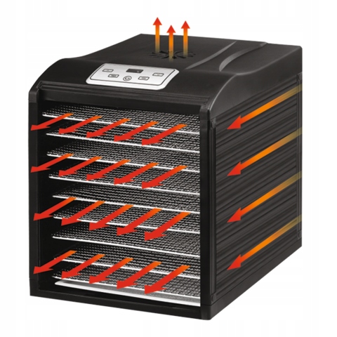 SUSZARKA SPOŻYWCZA DO GRZYBÓW WARZYW OWOCÓW ZIÓŁ 700 W