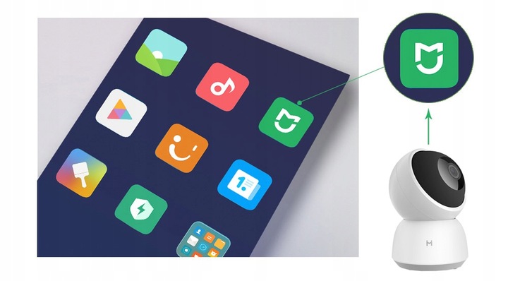 KAMERA IMILAB niania monitoring 1296P 360 A1