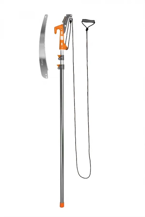 Piła teleskopowa z SEKATOREM do cięcia drzewa i gałęzi 3,75m