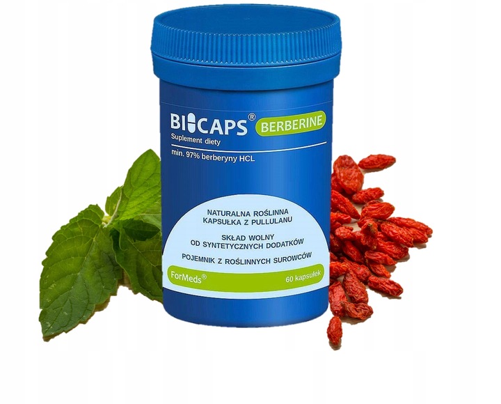 ForMeds BICAPS BERBERINE 60k BERBERYNA odchudzanie