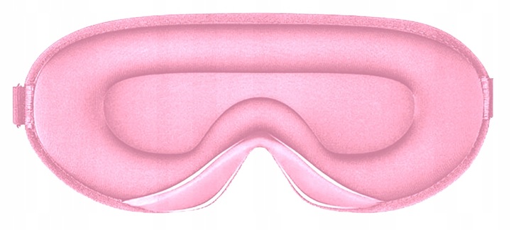 OPASKA NA OCZY DO SPANIA 3D MASKA ZACIEMNIAJĄCA REGULOWANA JAKOŚĆ PREMIUM