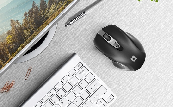 Myszka Bezprzewodowa Cichy Klik Sensor Pixart 3065