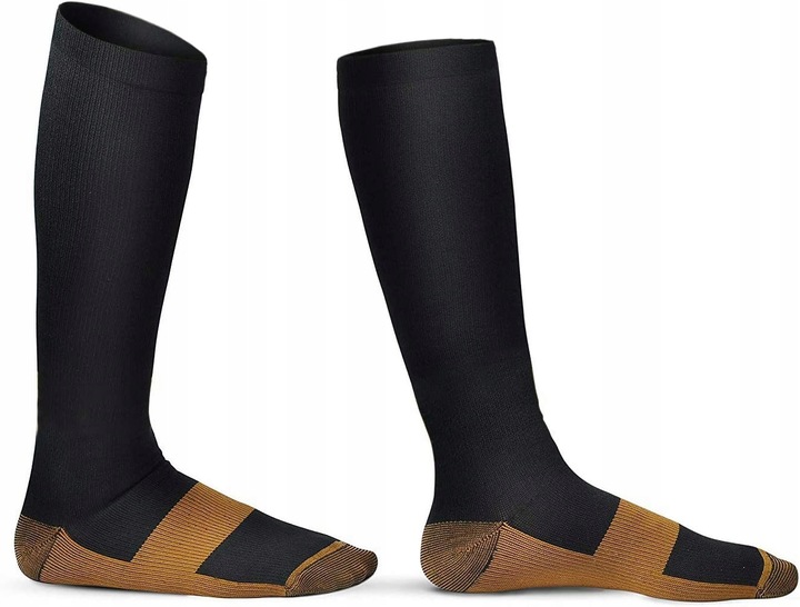 3X PODKOLANÓWKI PRZECIWŻYLAKOWE UCISKOWE NA ŻYLAKI SKARPETY SKARPETKI 39-44