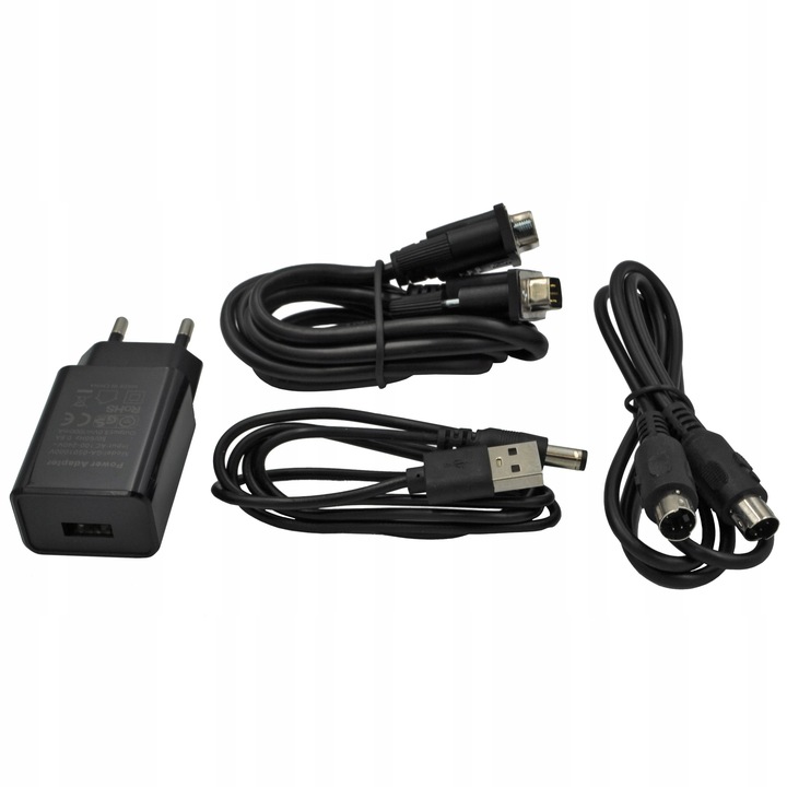 KONWERTER SYGNAŁU WIDEO S-VIDEO BNC AV VGA DO VGA Z PRZEWODAMI GRATIS