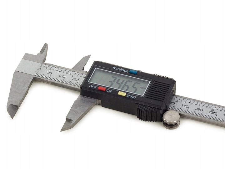 SUWMIARKA ELEKTRONICZNA CYFROWA L150 LCD METALOWA