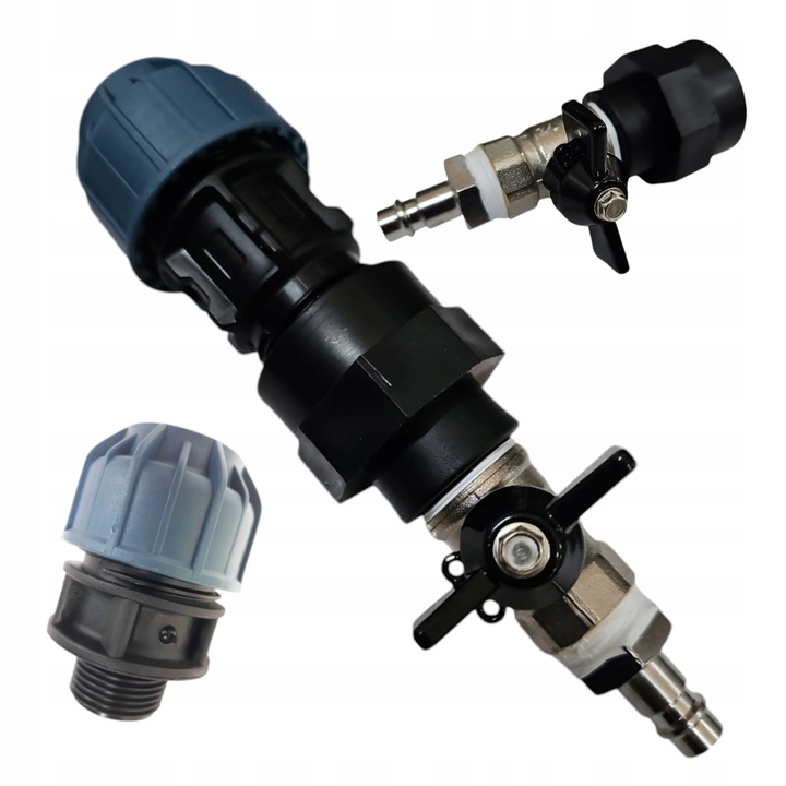 PRZYŁĄCZE KOMPRESORA zawór ODPOWIETRZNIK do spuszczenia wody na rurę