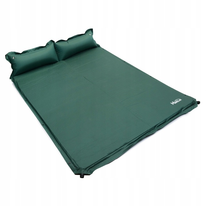 Mata Samopompująca Materac Karimata Turystyczna Dwuosobowa Z Poduszką