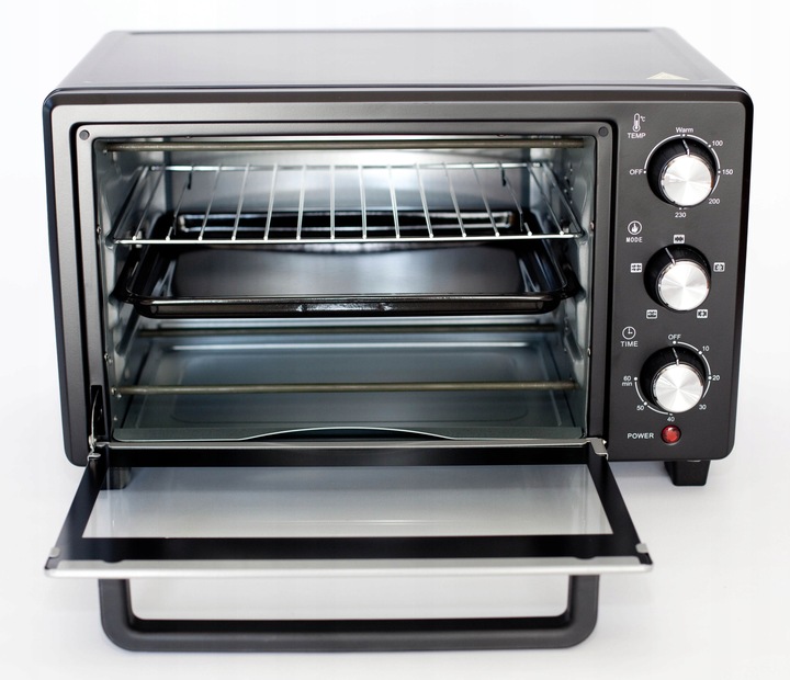 Mini piekarnik 25L - suszarka do grzybów - termoobieg rożno światło