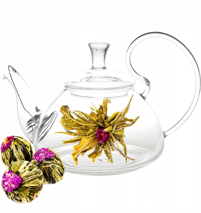 Herbata Kwitnąca Lichi Ball 1 kg - HURT - kulka kwiat rozkwitająca