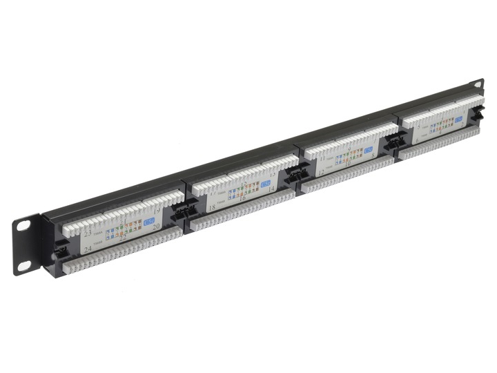 NEKU Patch panel patchpanel RACK 19'' 5e 24p UTP