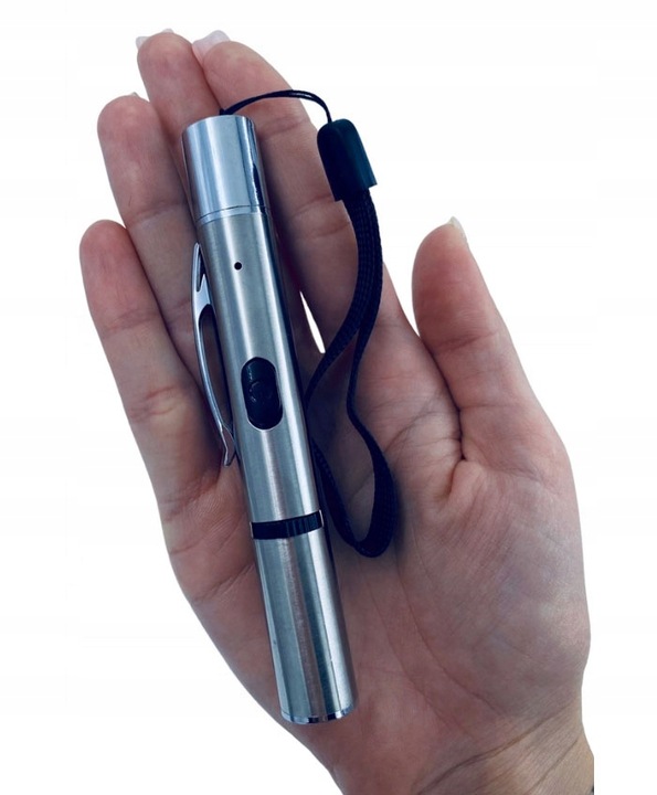 Laser Zabawka dla Kota Psa Wskaźnik Laserowy Ładowany USB - 5 WZORÓW