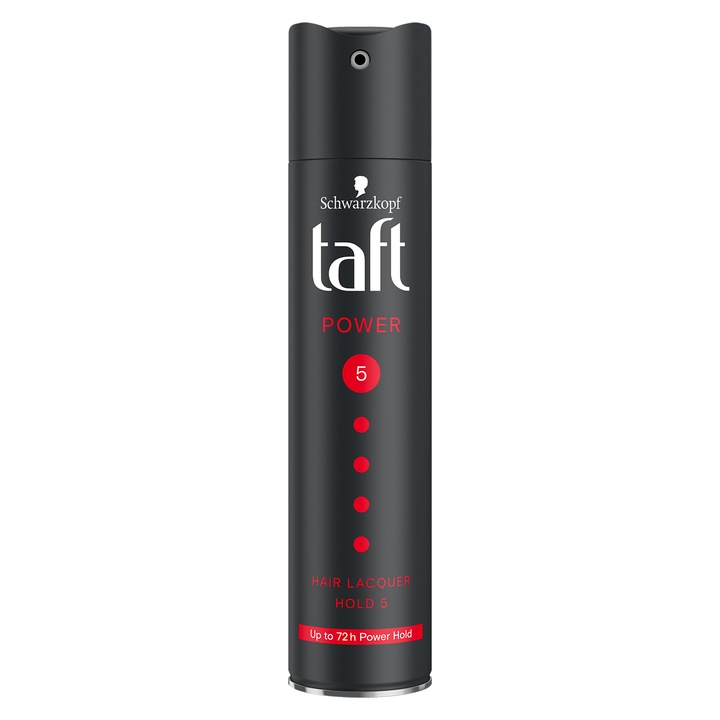 Taft Lakier Do Włosów Schwarzkopf Power 5 250ml Bardzo Mocny Haptiq x3