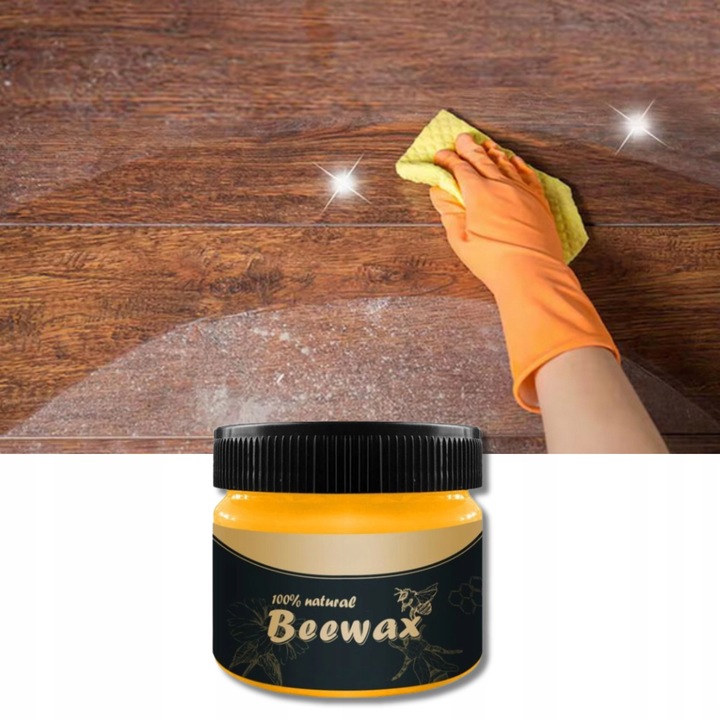 WOSK PASTA IMPREGNAT PSZCZELI Beewax DO POLEROWANIA DREWNA PODŁÓG