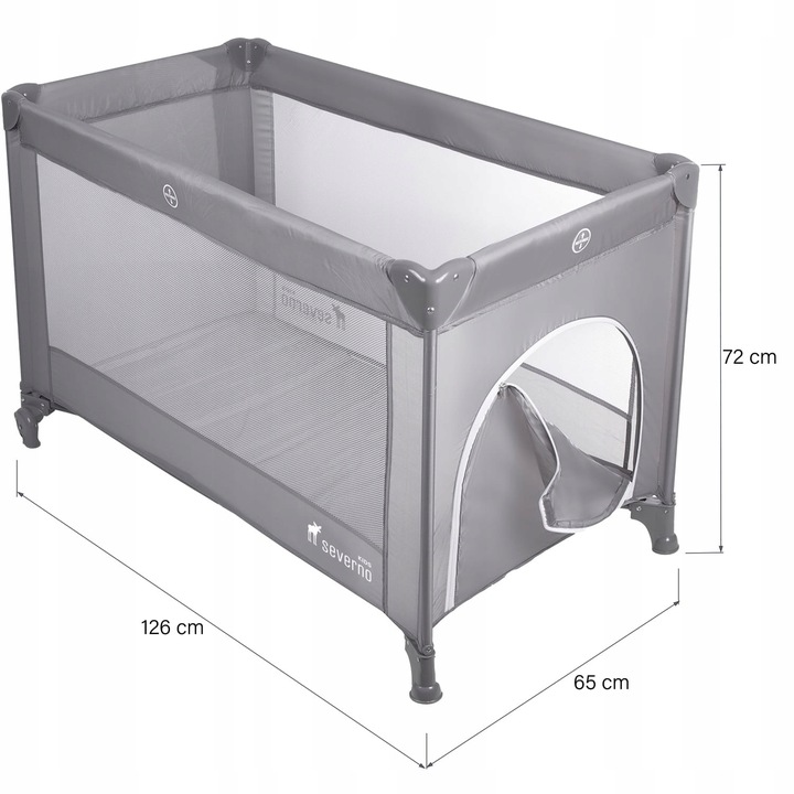 ŁÓŻECZKO TURYSTYCZNE SKŁADANE KOJEC DLA DZIECKA PREMIUM + MATERAC I TORBA