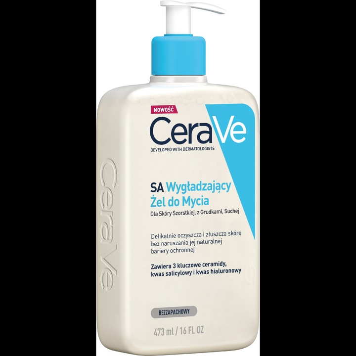 CeraVe SA wygładzający żel do mycia 473ml