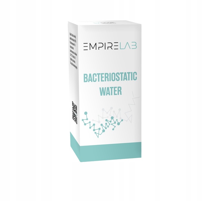 Woda BAC bakteriostatyczna 10ml | STERYLNA |EmpireLab