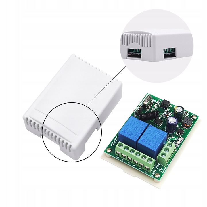 Moduł Odbiornika Przekaźnika z 5 Nadajnikami, 433Mhz Bezprzewodowy