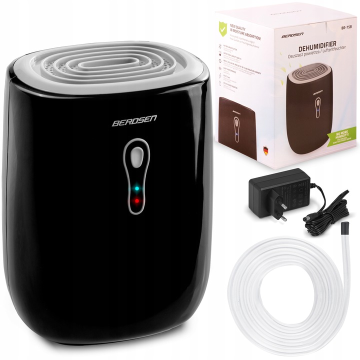 Osuszacz powietrza pochłaniacz wilgoci 800ml 23W BERDSEN