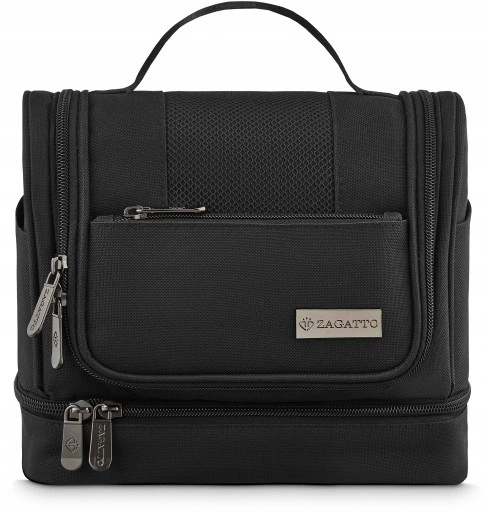 Kosmetyczka podróżna wisząca z haczykiem pojemna organizer kuferek ZAGATTO