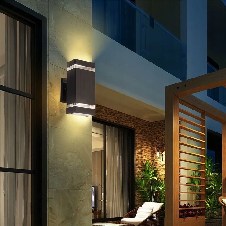 Lampa Kinkiet Elewacyjna Zewnętrzna LED GU10 HANEO