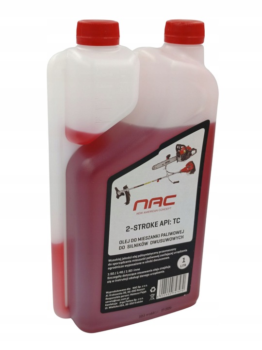 OLEJ DO PIŁY SPALINOWEJ DO DWUSUWÓW MIESZANKI 1L DO NAC DEMON STIHL